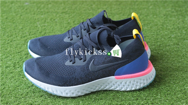 Nike Epic React Flyknit Racer Blue Navy